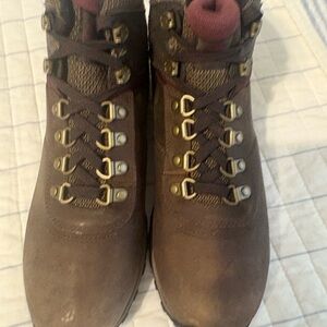 Timberland Women's Brown Lace Up Boots